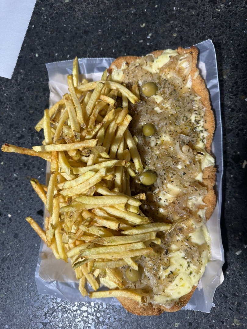 Fugazzeta pollo